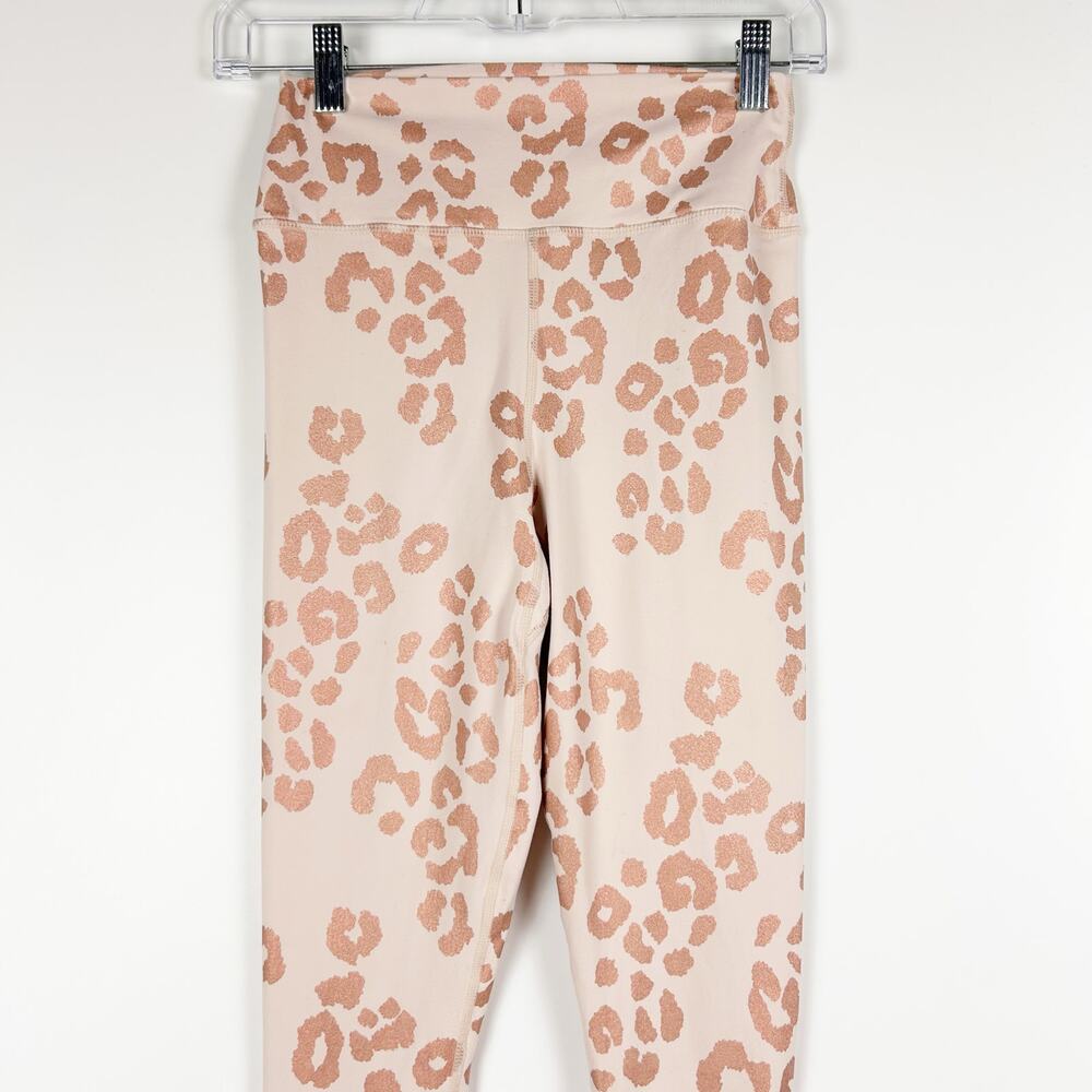 Spiritual Gangster Essential High Waist Legging Lux Cheetah Print Womens Size S - Picture 5 of 12